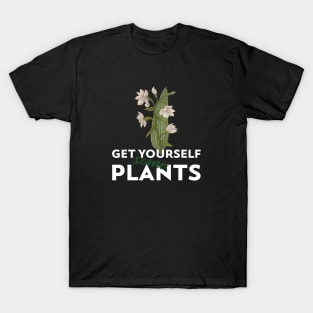 Plants Leaf Blume Leaves Design T-Shirt